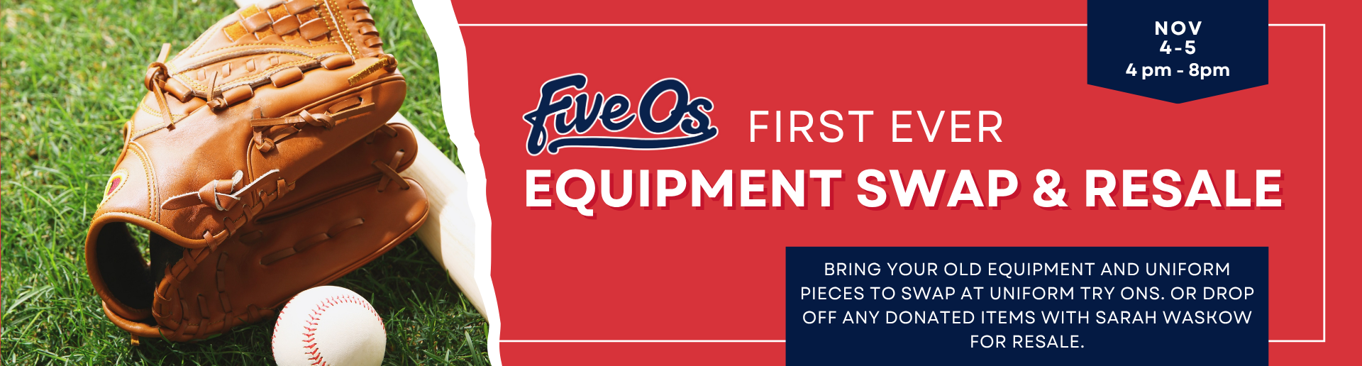 First Ever Equipment Swap & Resale Event