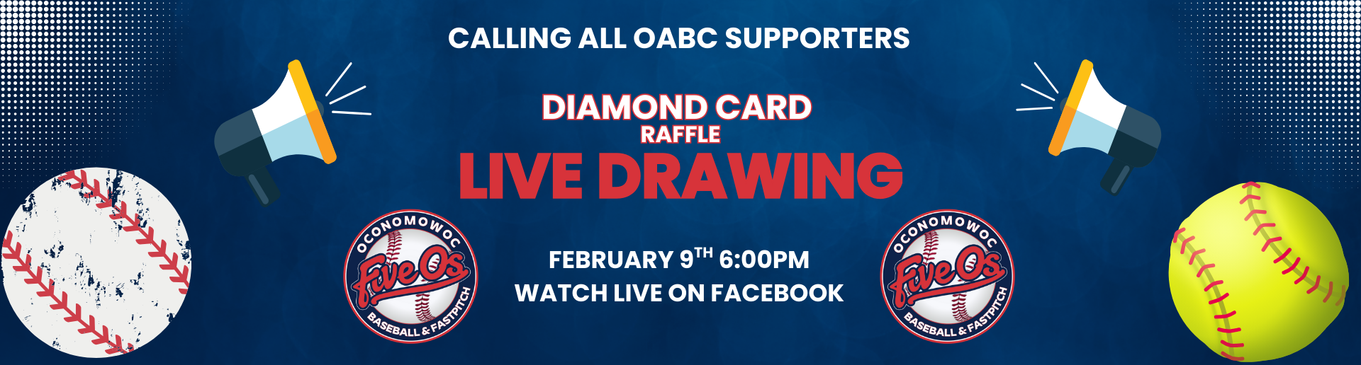 Diamond Card Raffle LIVE DRAWING